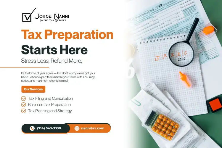 Tax Preparation Near Me | tax preparation service santa ana ca