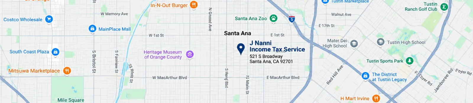 Contact – Income Tax Preparation Santa Ana CA