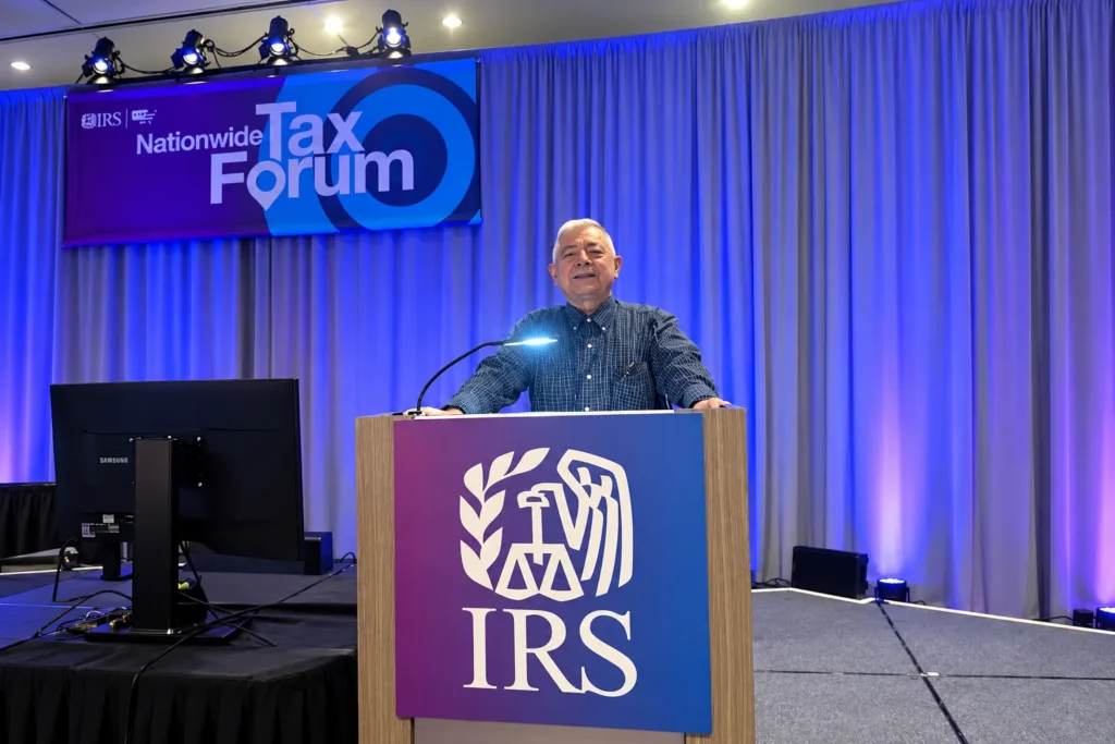 Jorge Nanni at the IRS Nationwide Tax Forum