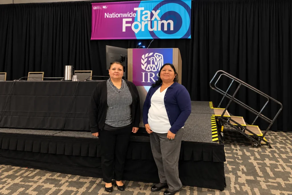 J. Nanni Income Tax Services team attending the IRS Nationwide Tax Forum